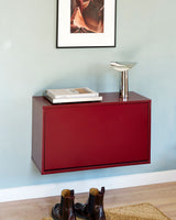 Shoe Box - Maroon Red
