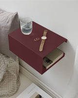 Box Shelf - Maroon Red