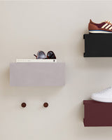 Box Shelf - Stone Silver