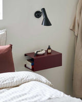 Box Shelf - Maroon Red