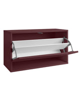 Shoe Box - Maroon Red