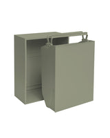 Recycling box - Oak Green