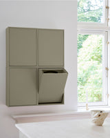 Recycling box - Oak Green