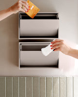 Mini Recycling Box - Silver Cloud Grey