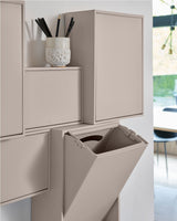 Recycling box - Silver Cloud Grey