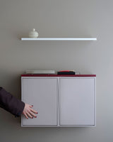 Edge Shelf - Maroon
