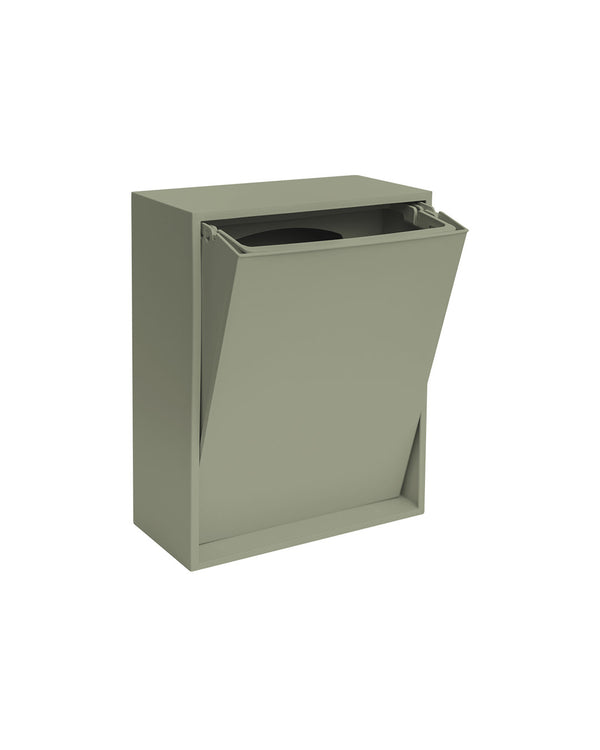 Recycling box - Oak Green