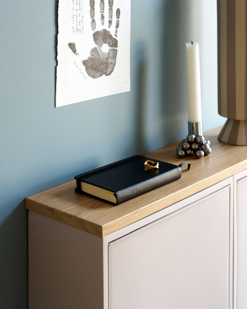 Edge Svævehylde - Warm Oak